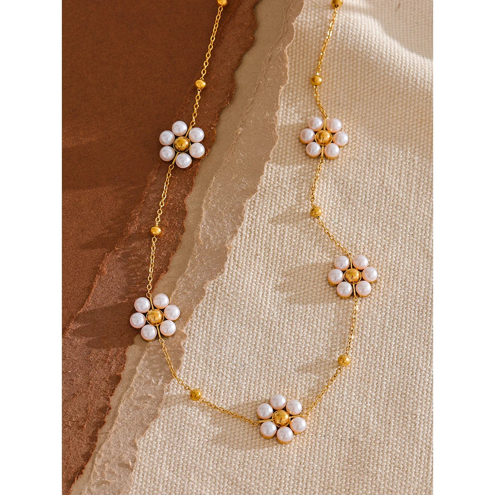 Citrinea Halsband Pärla