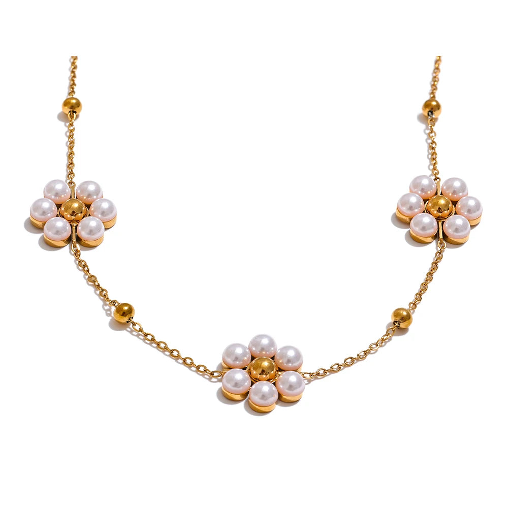 Citrinea Halsband Pärla