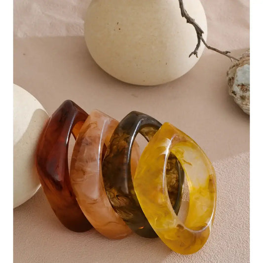 Elara Akrylarmband - Champagne