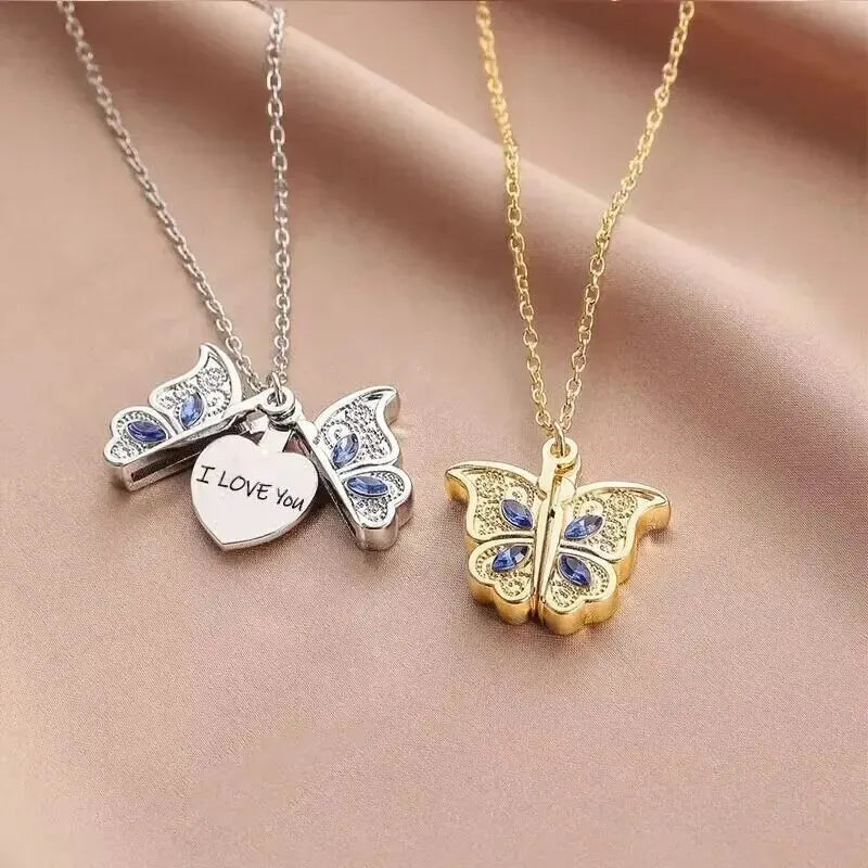 Älskande Fjäril Halsband