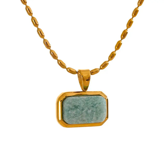 Airea Halsband Sten - Guld