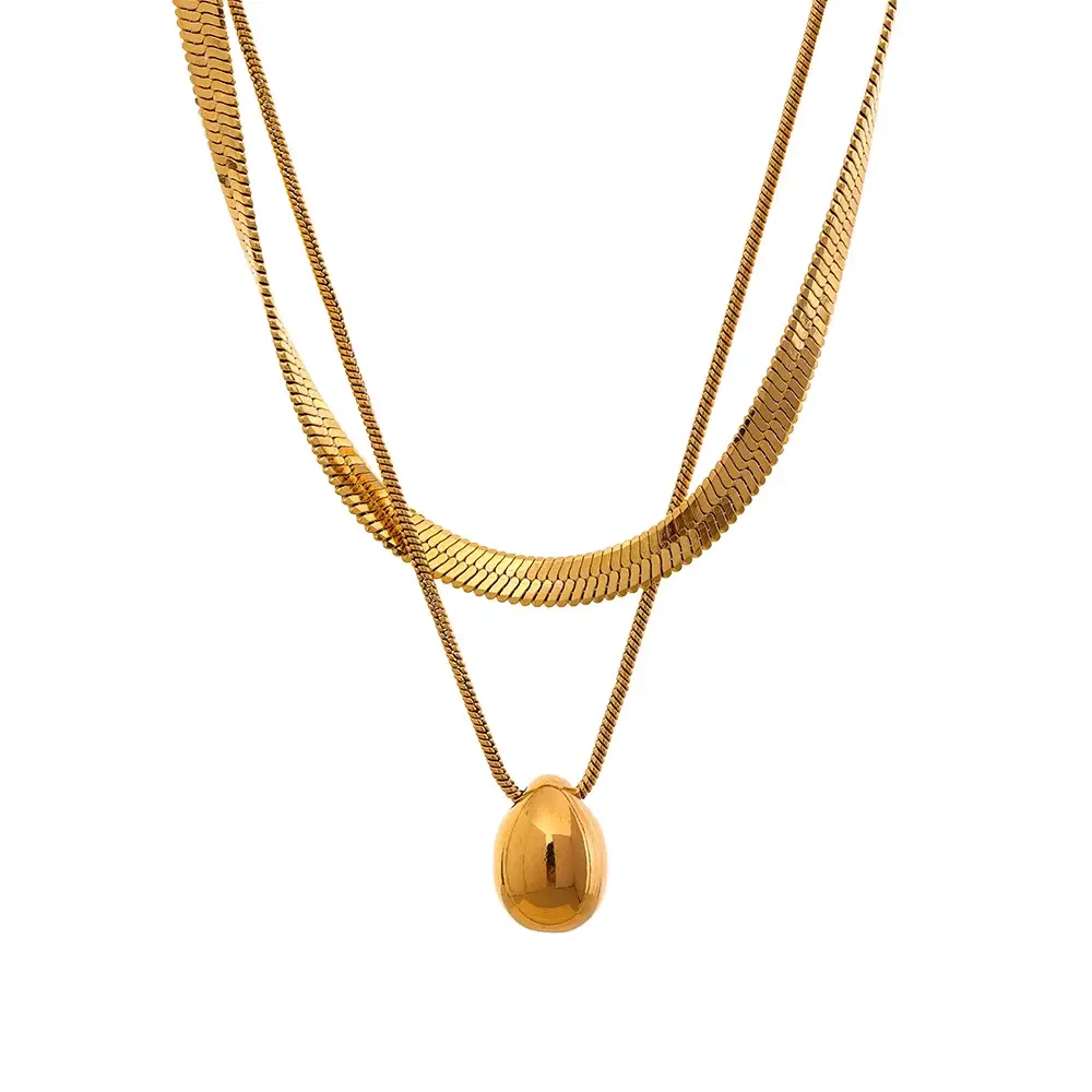 Alvenia Halsband - Guld
