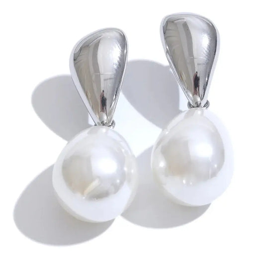 Ariana Pärl Örhängen - Silver