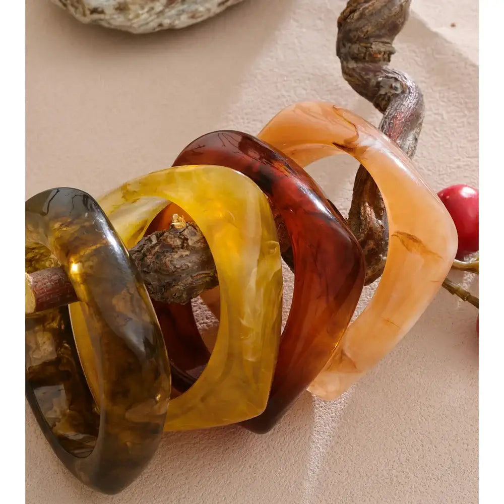 Celina Akrylarmband - Amber