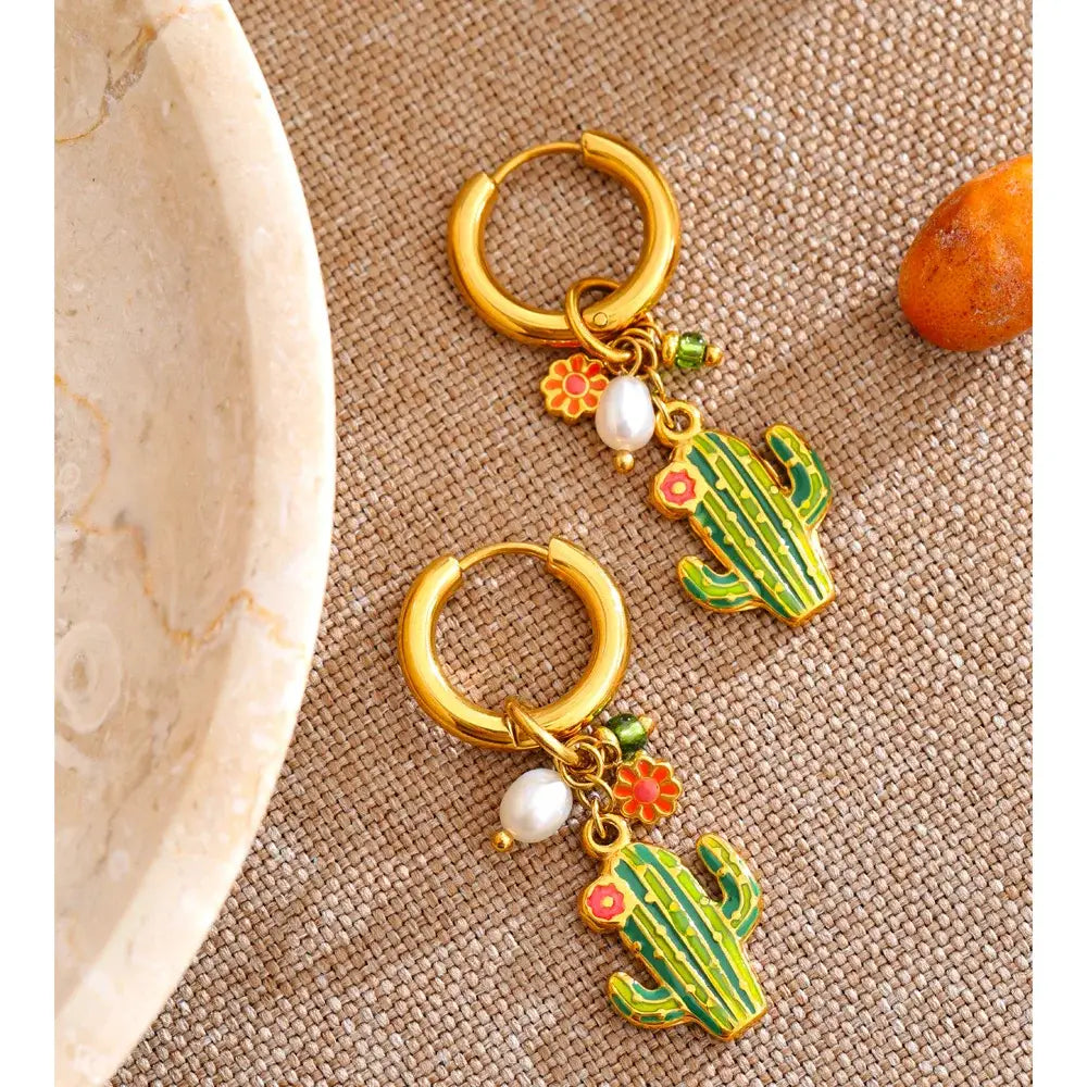 Evelina Örhängen - Guld