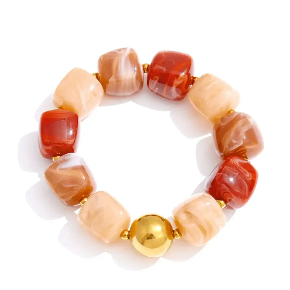 Evelisse Armband - Mix Khaki