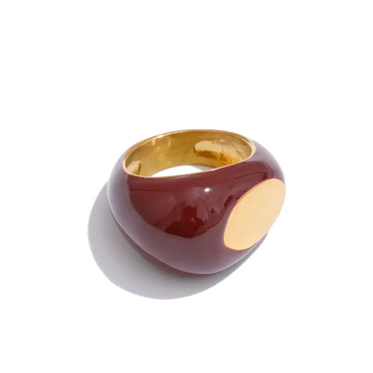 Imperse Ring sten - Röd / 6