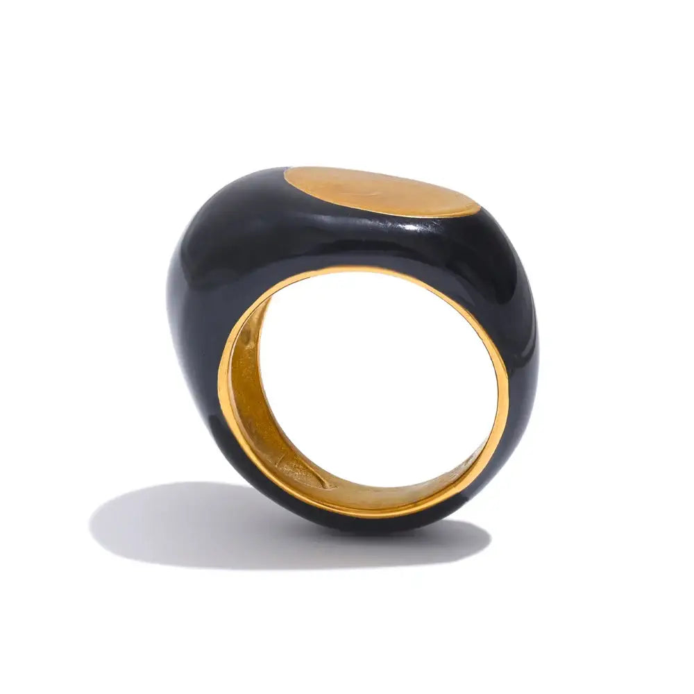 Imperse Ring sten - Svart / 7