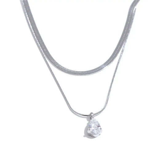 Lorielle Halsband - Silver