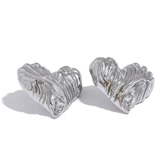 Marina Smälta Örhängen - Silver