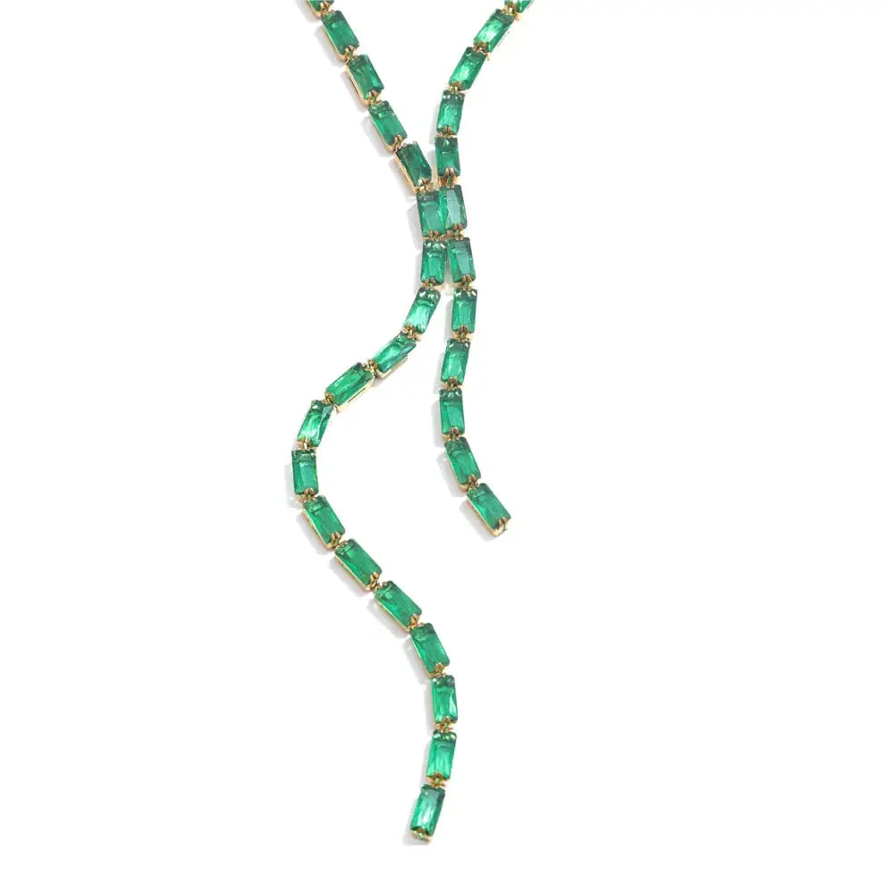 Mirelle Halsband - Grön