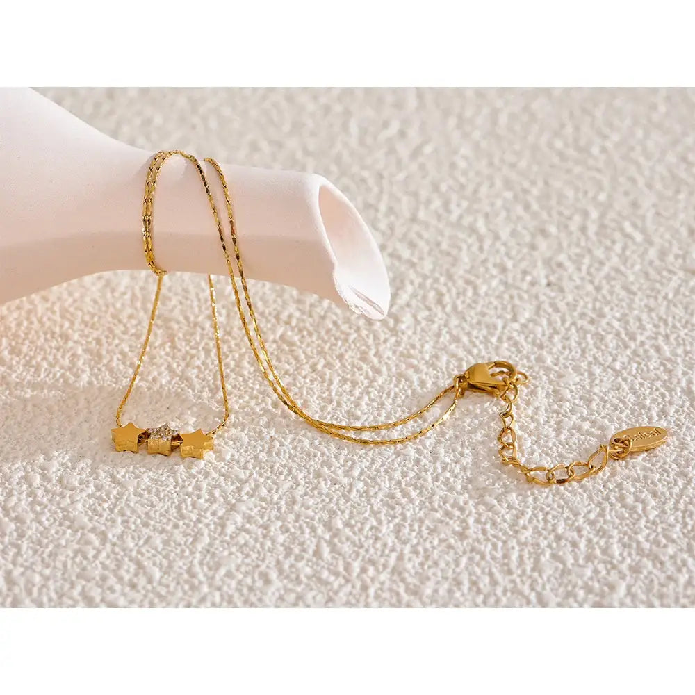 Nureya Halsband - Guld