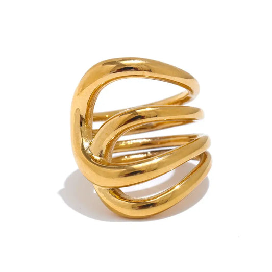 Quarzelle Ring - Guld / 6