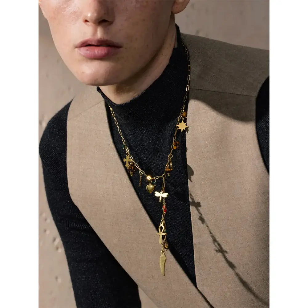 Valtessa Halsband - Guld