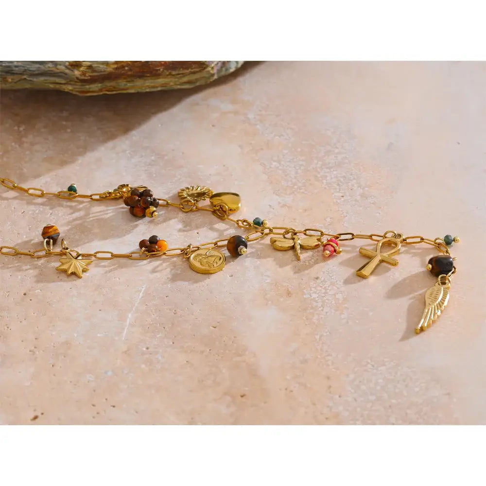 Valtessa Halsband - Guld